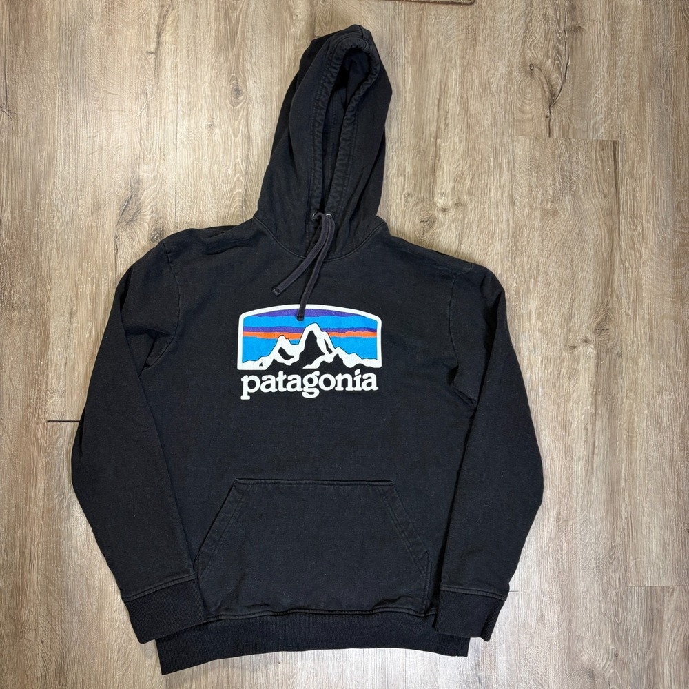 Patagonia‎ Uprisal Hoodie Black Mens Medium Pullover STY39583FA19 Regular Fit
